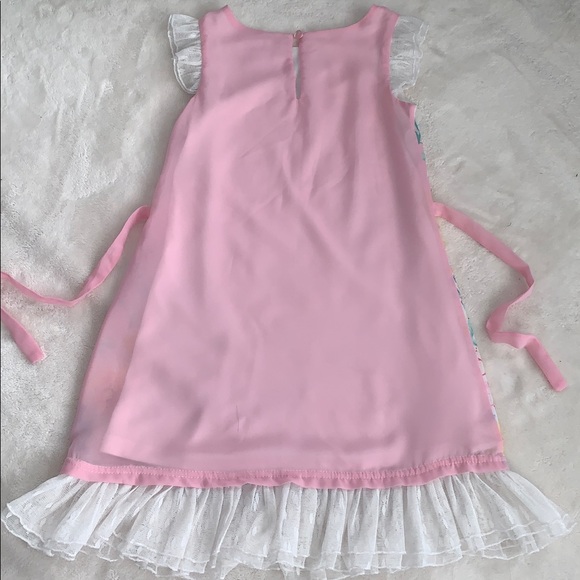 Little Angels Pink & White Paris Print Dress 6X by Us Angels - Picture 9 of 15